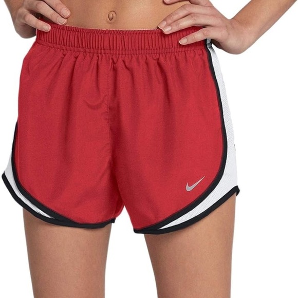 Red Nike athletic shorts - Picture 1 of 4